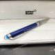 2021 Copy Mont blanc Starwalker Silver Blue Ballpoint Pen - Blue Dome (4)_th.jpg